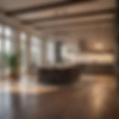 Floor plan layout showcasing space utilization