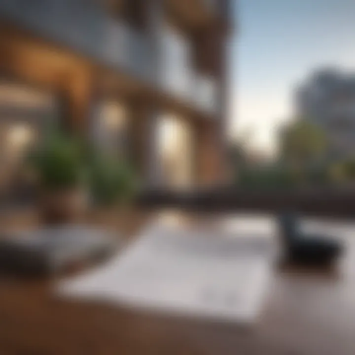 Detailed apartment lease agreement document