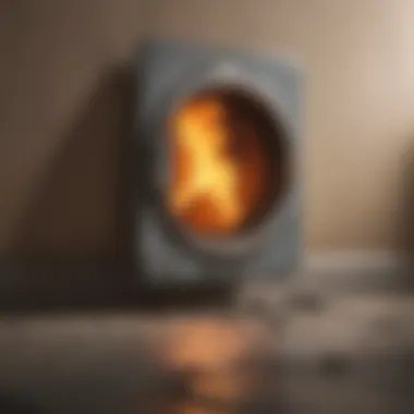 Fire Hazard from Blocked Dryer Vent Potential fire hazard due to blocked vent