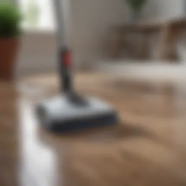 Sleek and Modern Floor Cleaner Design Sleek design of a top-rated floor cleaner