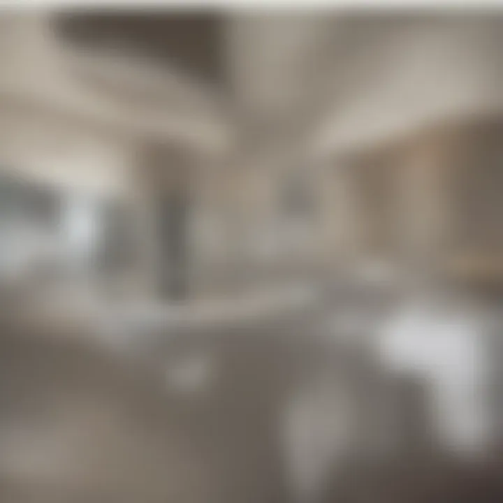 Luxurious living room area within a Braeburn Village Apartment