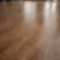 A pristine Pergo floor showcasing its shine after proper cleaning.