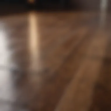 Restoration Results: Transforming Stained Wood Floors Before and after wood floor restoration