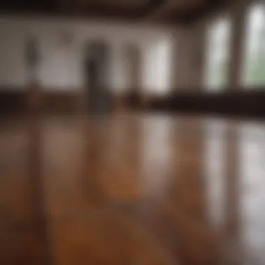 Natural cleaning solutions for wood floor stains