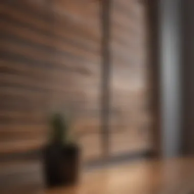 Before and after cleaning mini blinds