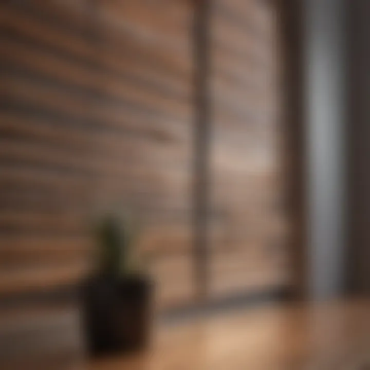 Before and after cleaning mini blinds