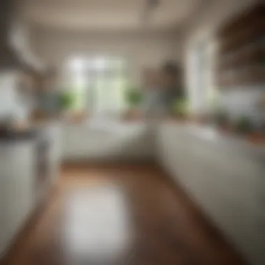 A Kitchen That Inspires Culinary Creativity A beautifully organized kitchen with fresh herbs and vibrant ingredients.