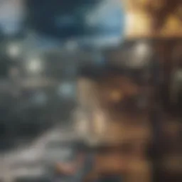 A modern apartment interior showcasing stylish decor and design.