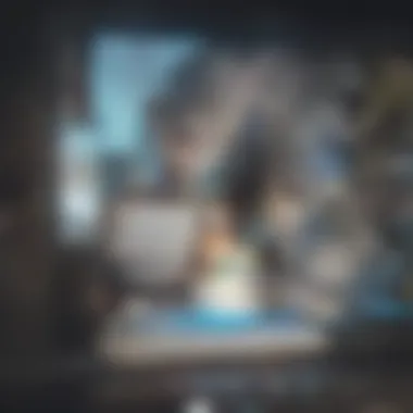 Impact of Improper Cleaning on TV Screen A damaged television screen with streaks and spots from improper cleaning