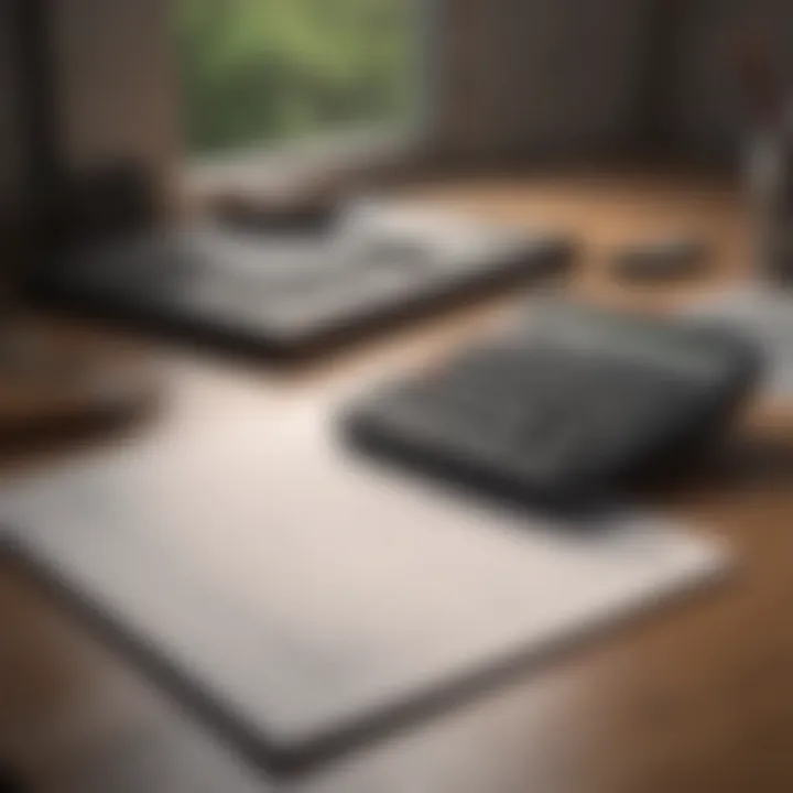 Calculator and notepad for calculations