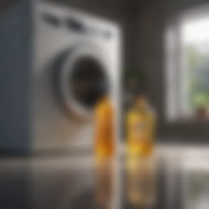 Natural cleaning products for appliance maintenance