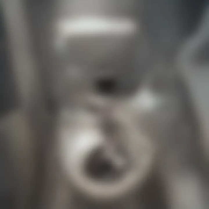Toilet auger showcasing its unclogging capabilities