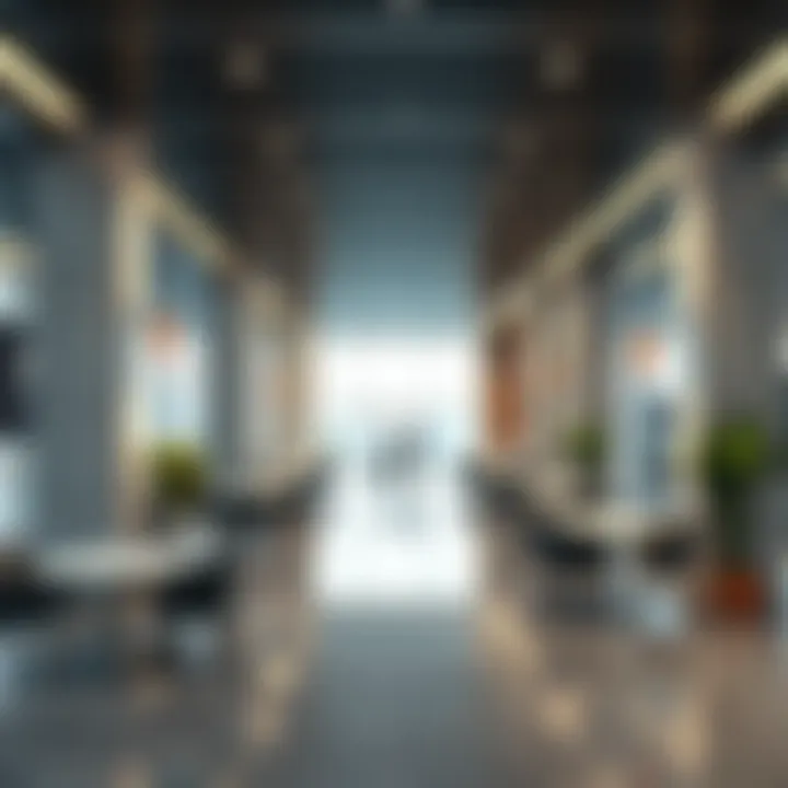 Streamlined Operations in Hospitality Abstract representation of streamlined operations in the hospitality sector
