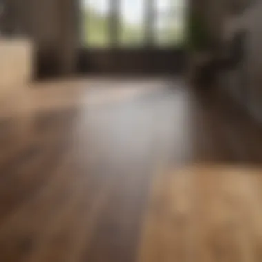 Transformation of Laminate Flooring Before and after laminate flooring restoration