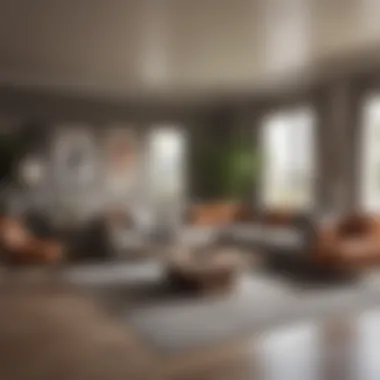 Stylish Living Space Stylish interior of a living space in Alamo Estates Apartments