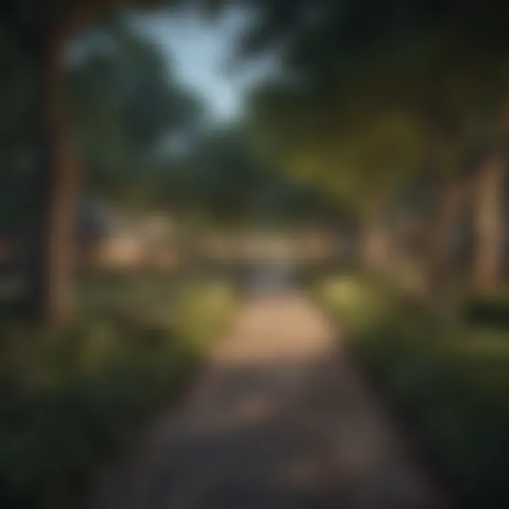 Neighborhood park in Clearing, Chicago