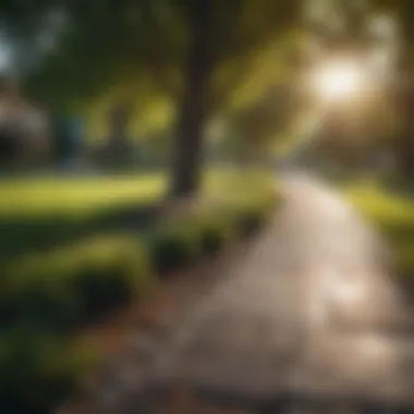 A vibrant local park near Hawthorne apartments