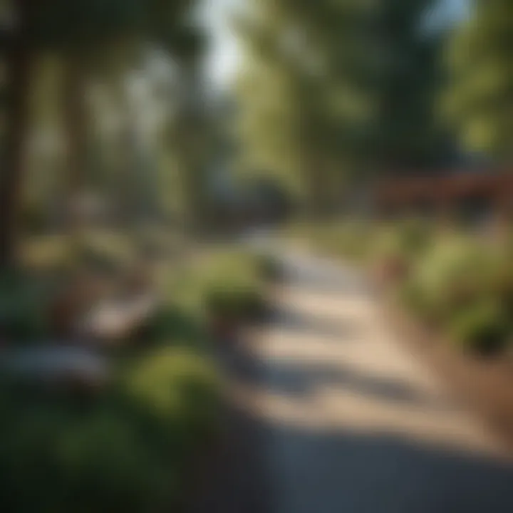 Community park in Cedar Mill featuring walking paths and recreational areas