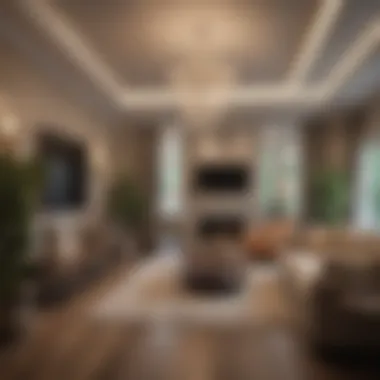 Luxury Features in Interior Spaces Interior amenities of Garden Village Apartments highlighting luxury features