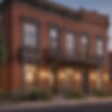 Preservation efforts in restoring a historic apartment building