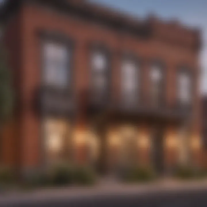 Preservation efforts in restoring a historic apartment building