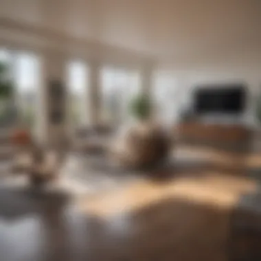 Modern Apartment Interior in Silverlake Modern apartment interior showcasing open-plan living