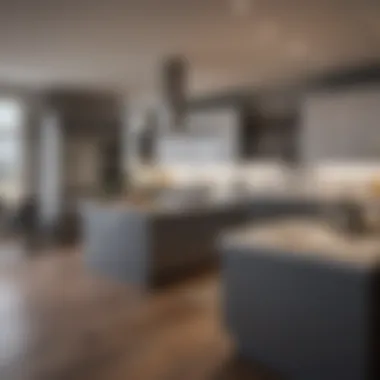 Modern kitchen in a Colorado rental home