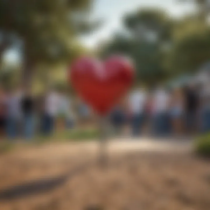 Community gathering in a San Diego park