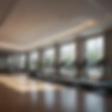 Luxurious Amenities at Park Kennedy Apartments Amenities at Park Kennedy Apartments including a gym and lounge area.