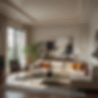 Elegant Interior Design of Park Kennedy Apartments Interior design of a Park Kennedy Apartment featuring modern furnishings.