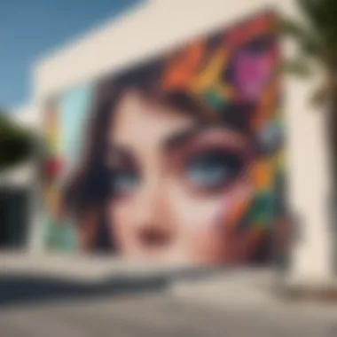 Vibrant street art in Wynwood showcasing Miami's artistic flair