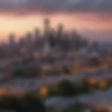 A scenic view of Seattle's skyline