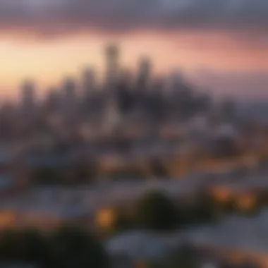 A scenic view of Seattle's skyline