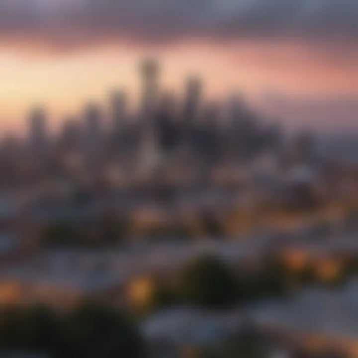 A scenic view of Seattle's skyline