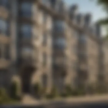 Architectural Elegance of Normandy Apartments Exterior view of Normandy Apartments showcasing its architectural elegance