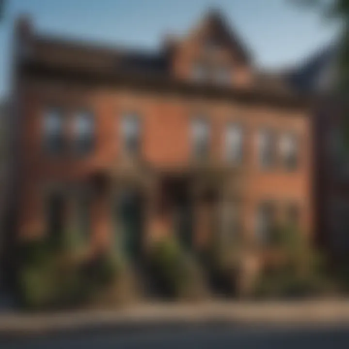 Historical architecture in a lesser-known Philadelphia neighborhood
