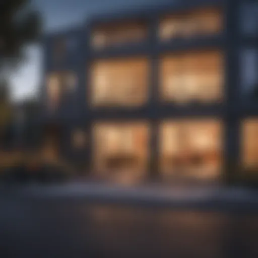 Architectural design of Gateway Apartments showcasing modern elements