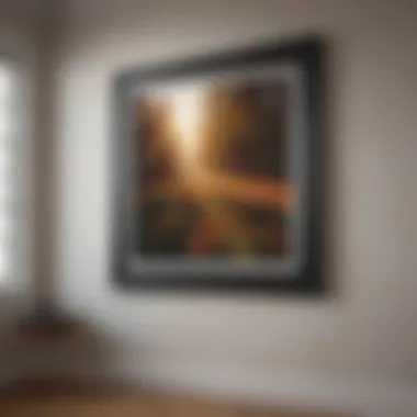Creative techniques for displaying pictures using various unconventional methods.