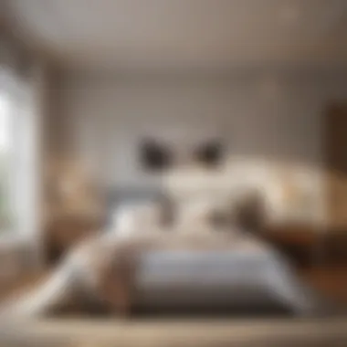 Serene Bedroom Atmosphere Following Deep Clean Refreshing and organized bedroom environment