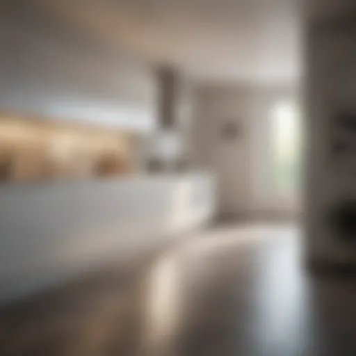 A sparkling clean kitchen with organized cabinets