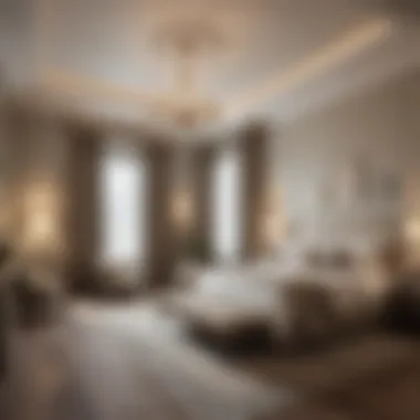 Exquisite Interior Design of Guest Room Luxurious guest room highlighting exquisite interior design
