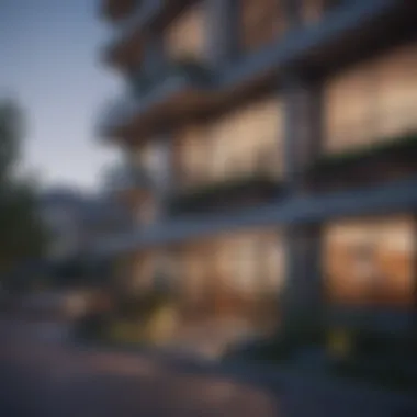A modern condominium complex reflecting urban lifestyle