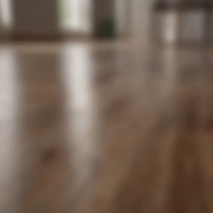 Sparkling Clean Laminate Floor