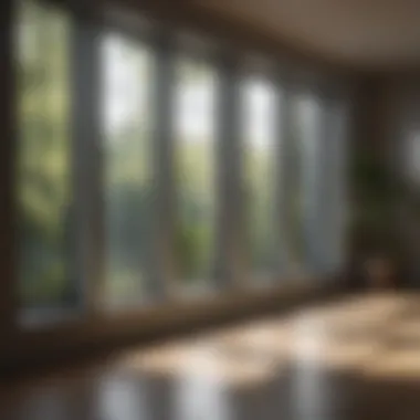 Natural Light Enhancement Sparkling windows with natural sunlight