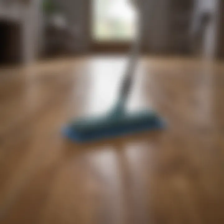 Essential cleaning tools for laminate floors