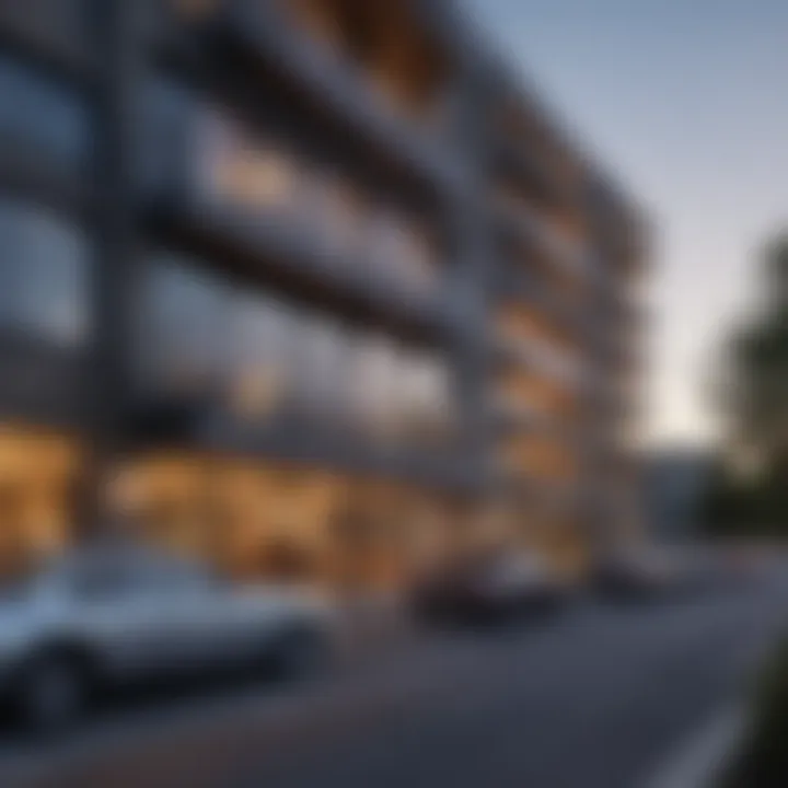 Stunning architectural view of Pruneyard West Apartments