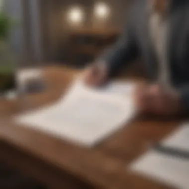 Rental agreement signing