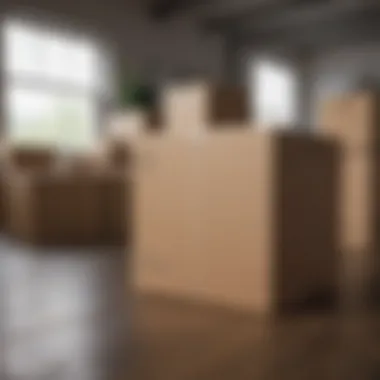 The Importance of Labeling Boxes for Easy Unpacking Neatly labeled boxes ready for transport