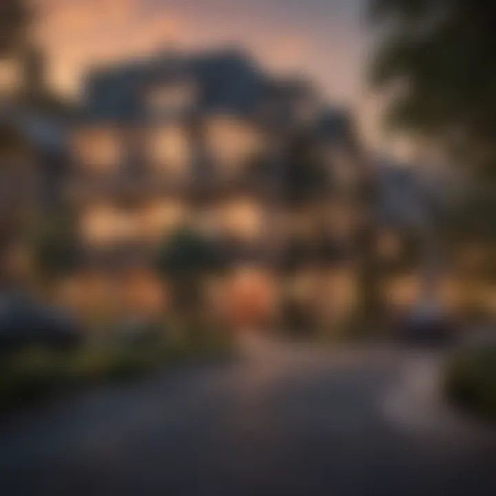 Charming neighborhood features of Sunset Boulevard