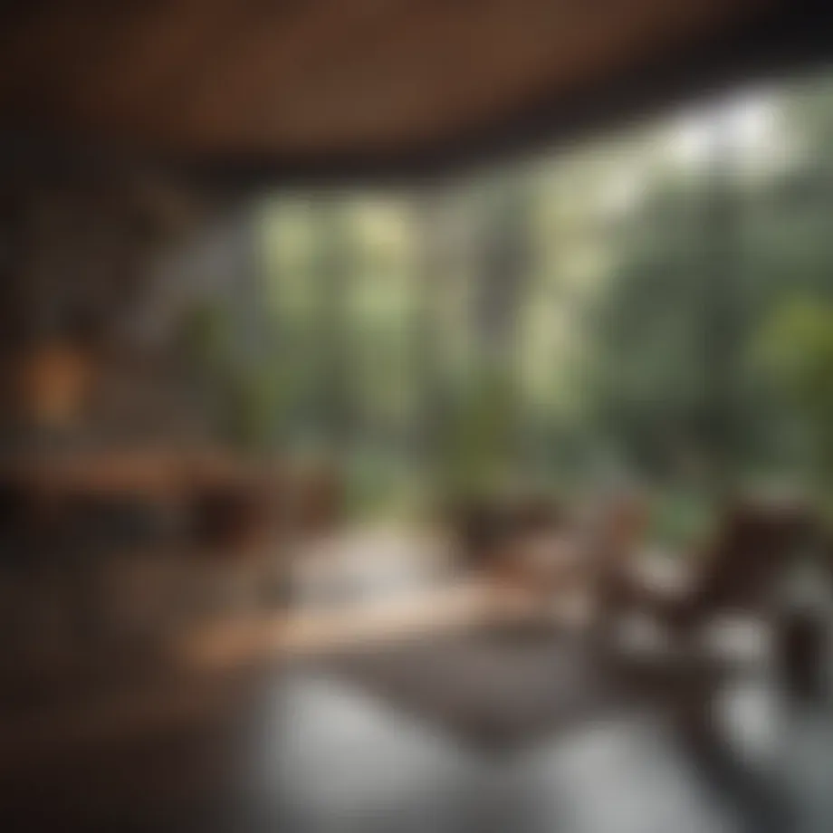 A serene home environment reflecting tranquility after a market withdrawal